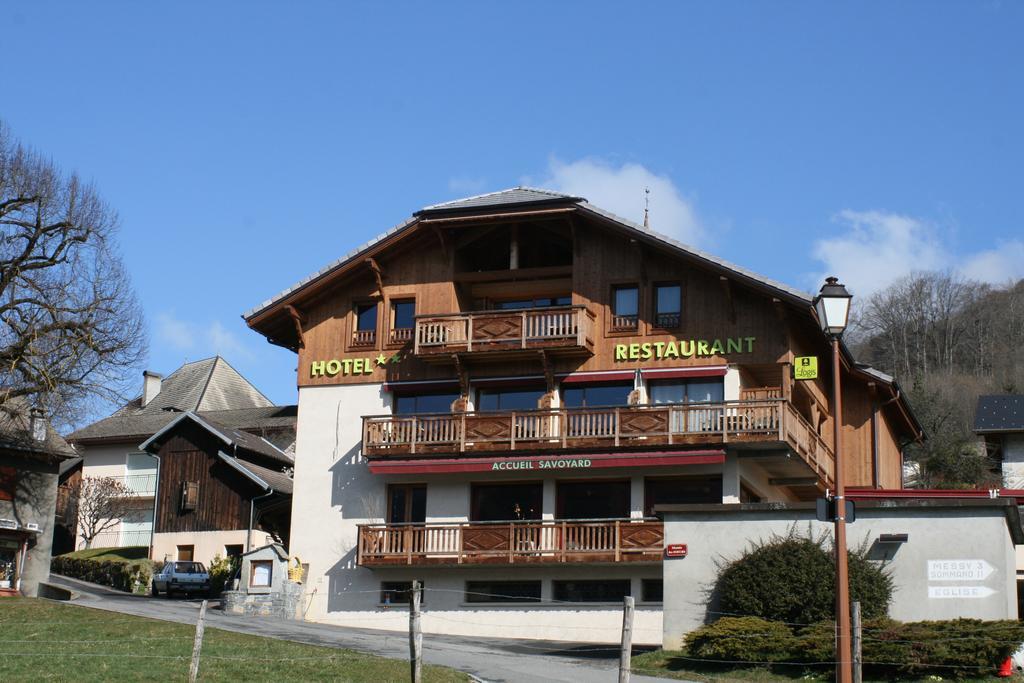 Accueil Savoyard Hotel Mieussy Exterior foto